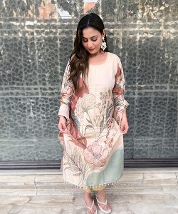 Floral Pastel Printed 3-Piece Suit Set